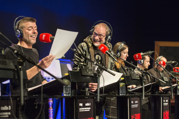 Nancho Novo se unió a los actores del Radio teatro de RNE para interpretar A sangre fría, de Truman Capote