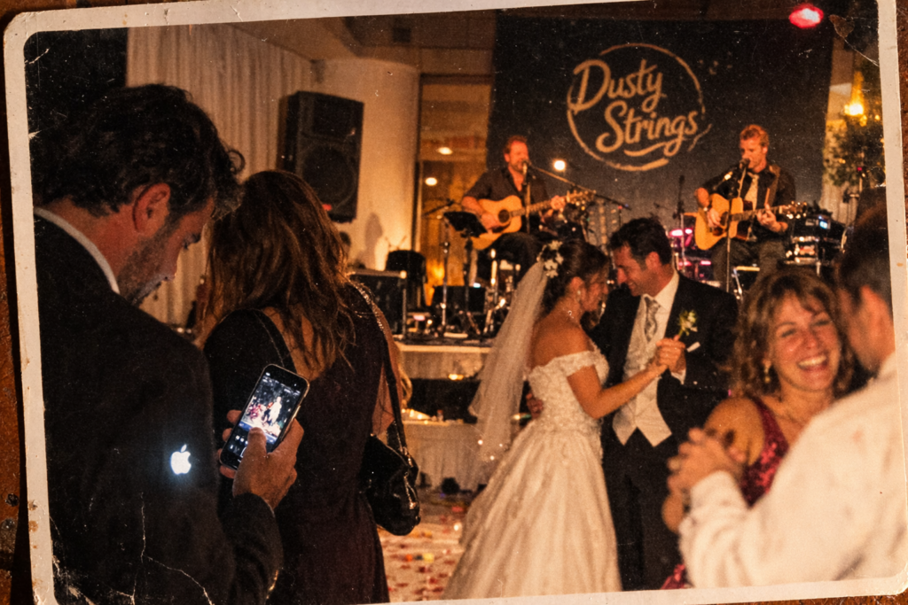 El intruso de las fotos de boda