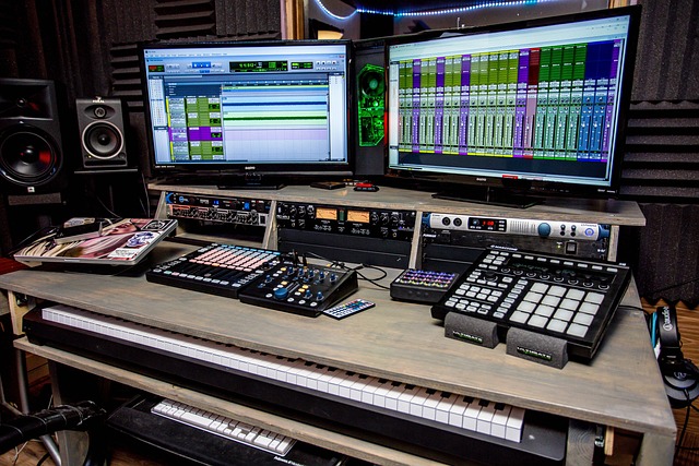 thepaxtonfront-recording-studio-8050692_640 DAW Digital Audio Workstation. El sonido profesional a coste razonable.