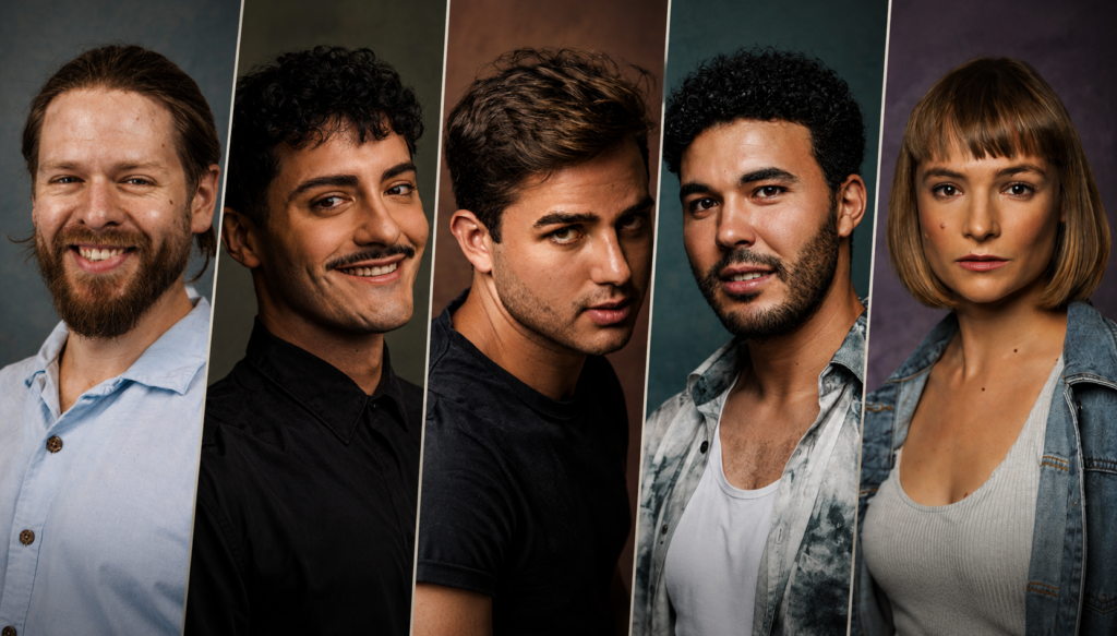 Elenco de Un Cinco Pelao